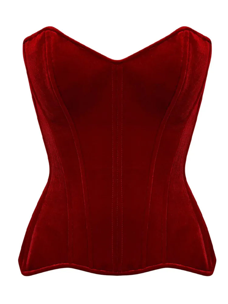 Red velvet  dress